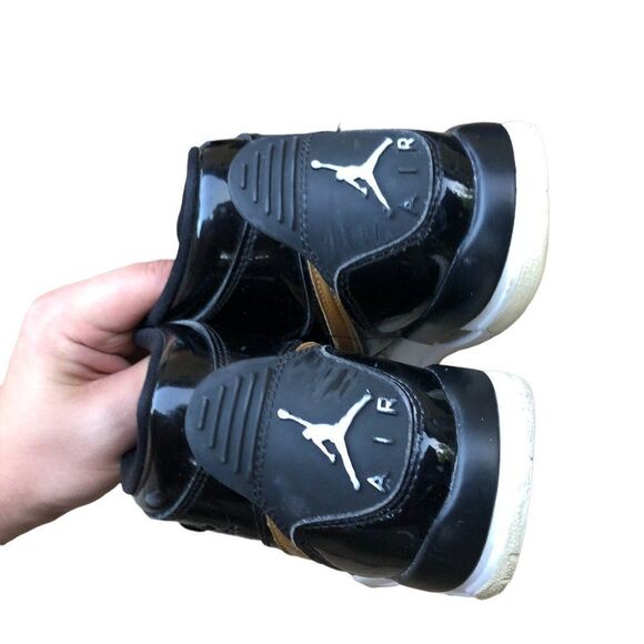 RARE 2018 Nike Air Jordan 1 Legacy 312 Black Golf Patent Size 6 - Picture 3 of 16